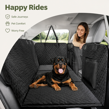 Ortekor Detachable Hard-Bottom & Waterproof Back Seat Extender