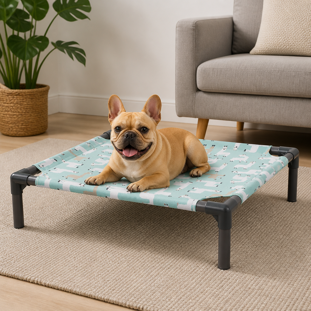 Ortekor Detachable Washable & Moisture-Proof Dog Hammock Bed (Non-Slip)