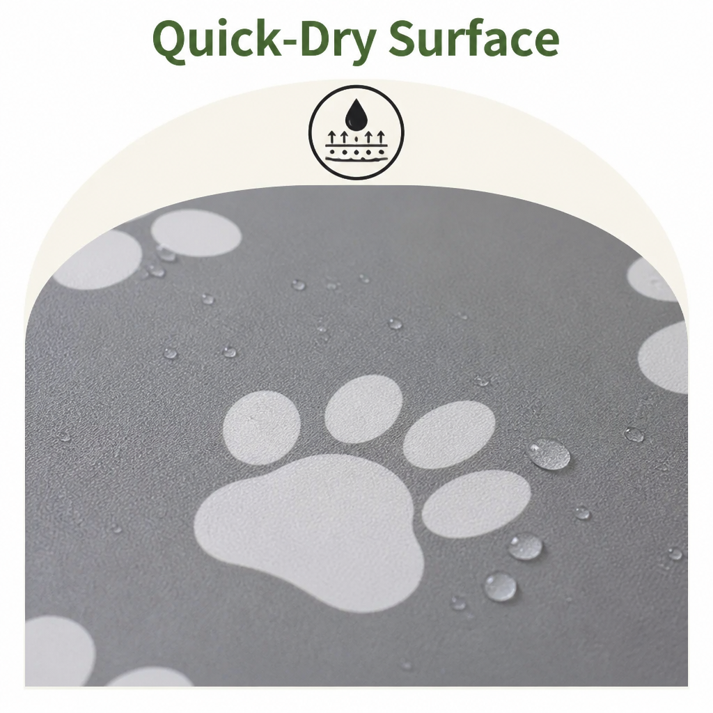 Ortekor Diatomite Absorbent & Non-Slip Pet Mat