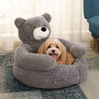 Ortekor Donut Plush & Washable Dog Sofa Bed