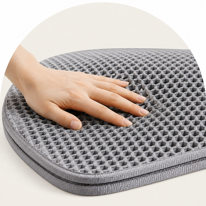 Ortekor Double-Layer Honeycomb Waterproof & Non-Slip Cat Litter Mat