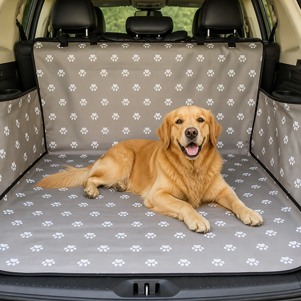 Ortekor Durable Oxford & Easy-Clean Trunk Mat