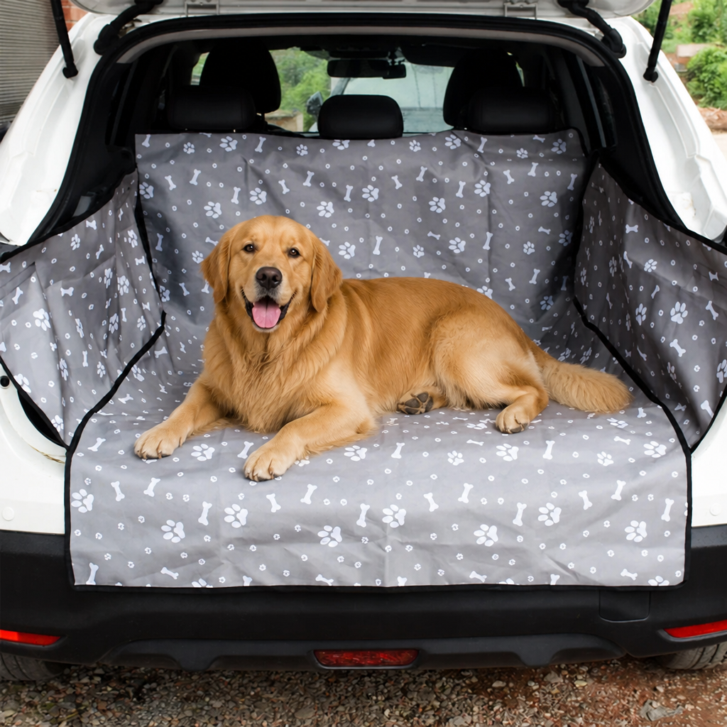 Ortekor Durable Oxford & Easy-Clean Trunk Mat