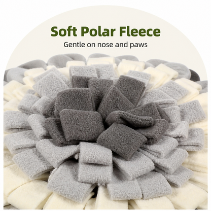 Ortekor Durable Polyester Interactive Slow-Feed Dog Snuffle Mat