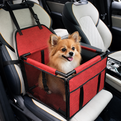 Housse de siège auto pour chien Ortekor en tissu Oxford 900D imperméable et durable (chiens de petite/moyenne taille)