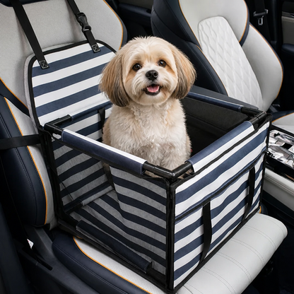 Housse de siège auto pour chien Ortekor en tissu Oxford 900D imperméable et durable (chiens de petite/moyenne taille)
