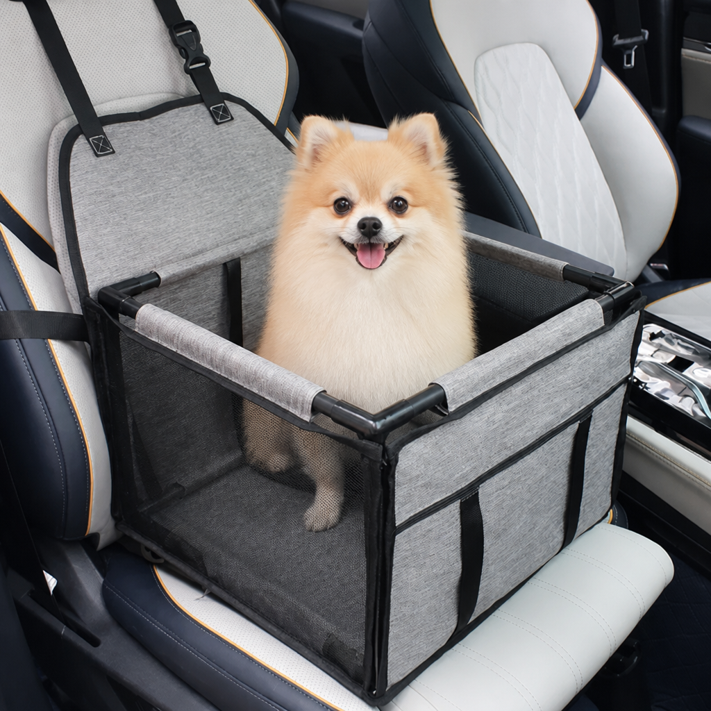 Housse de siège auto pour chien Ortekor en tissu Oxford 900D imperméable et durable (chiens de petite/moyenne taille)