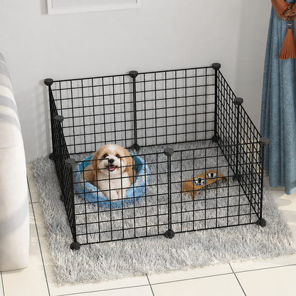 Ortekor Expandable & Modular Wire Mesh Dog Playpen