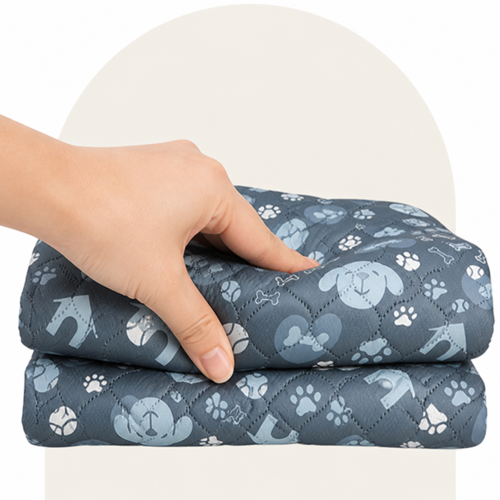 Ortekor Extra Absorbent & Waterproof Dog Training Pad (Reusable 2-Pack)