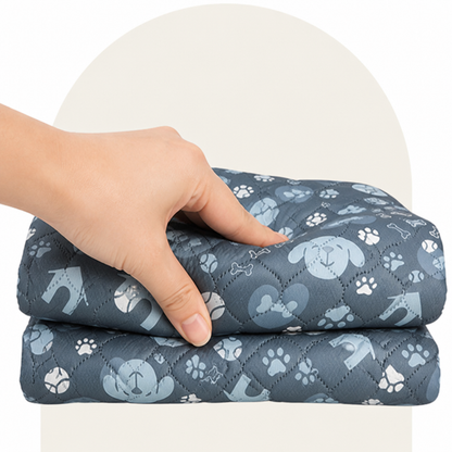 Ortekor Extra Absorbent & Waterproof Dog Training Pad (Reusable 2-Pack)