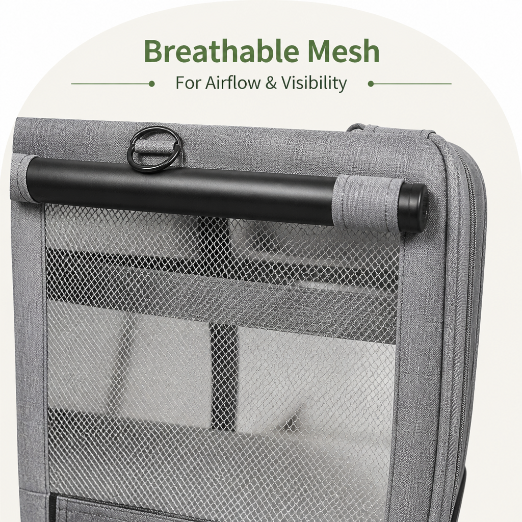 Ortekor Extra Large Detachable & Foldable Travel Carrier