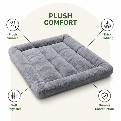 Ortekor Extra Large Thickened Plush Dog Bed
