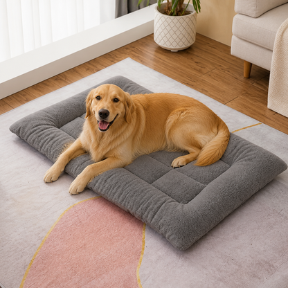 Ortekor Extra Large Thickened Plush Dog Bed