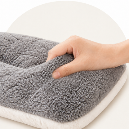 Ortekor Extra-Large Thickened Plush Dog Bed (Removable Washable Cover)