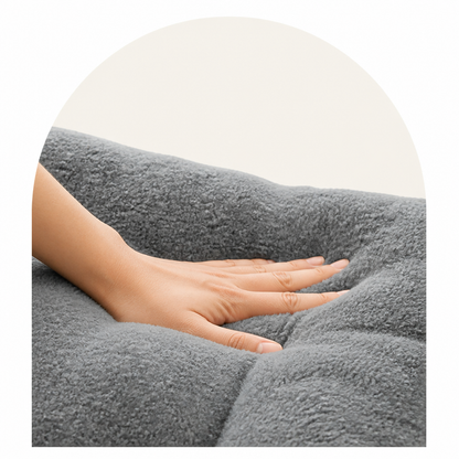 Ortekor Extra Large Thickened Plush Polyester Dog Bed