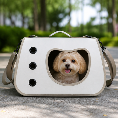 Ortekor Foldable Breathable Hand & Crossbody Pet Carrier
