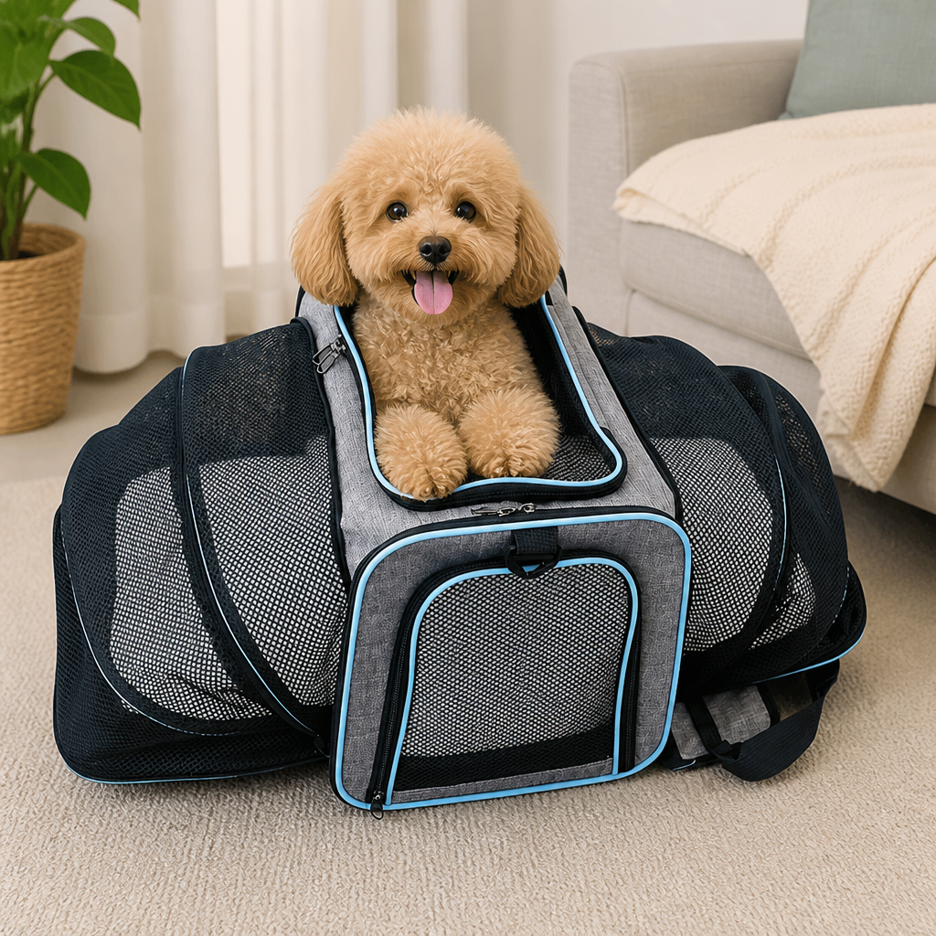 Ortekor Foldable & Breathable Mesh Pet Carrier