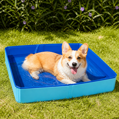 Ortekor Foldable Non-Inflatable Anti-Slip Pet Pool
