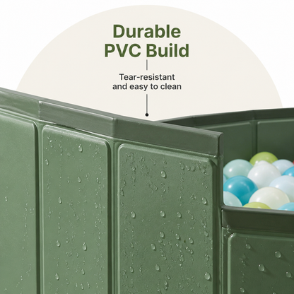 Ortekor Foldable PVC Ball Pit Play Pool (Indoor & Outdoor)