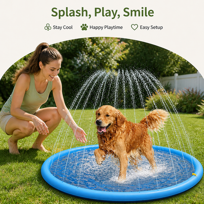 Ortekor Foldable & Quick-Drain Splash Pad