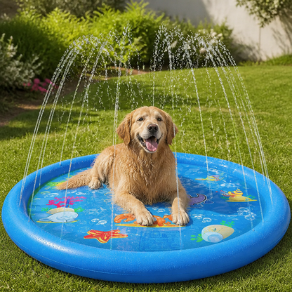 Ortekor Foldable & Quick-Drain Splash Pad