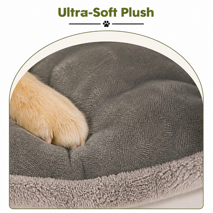 Ortekor Foldable & Washable Enclosed Dog Bed (Removable Nest)
