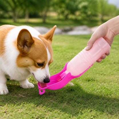 Ortekor Food-Grade One-Hand Dog Water Bottle