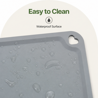 Ortekor Food-Grade Silicone Waterproof & Non-Slip Feeding Mat