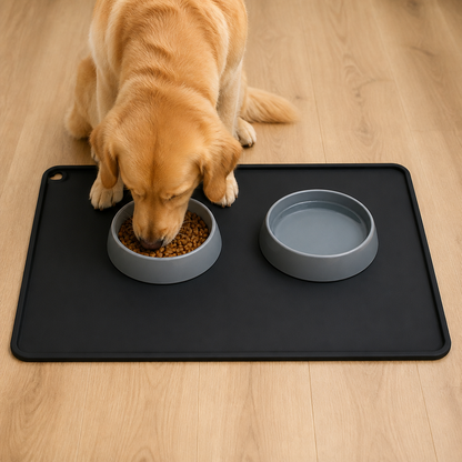 Ortekor Food-Grade Silicone Waterproof & Non-Slip Feeding Mat