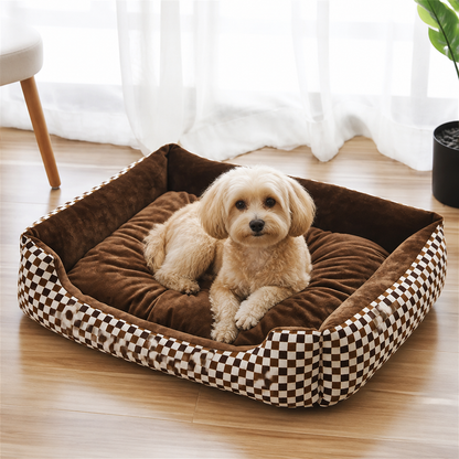 Ortekor Handmade Donut Plush Bolster Bed (Multiple Sizes)