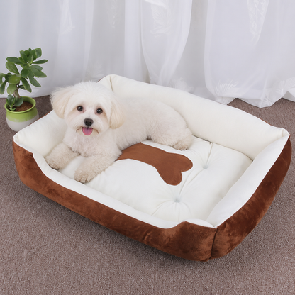 Ortekor Handmade Donut Plush Bolster Bed (Multiple Sizes)