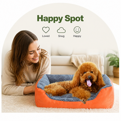 Ortekor Handmade Donut Plush Bolster Bed (Multiple Sizes)