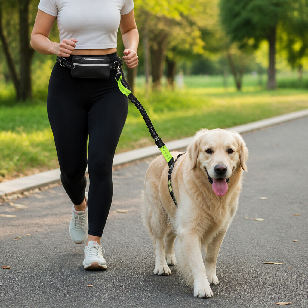 Ortekor Hands-Free Adjustable Waist & Chest Dog Leash