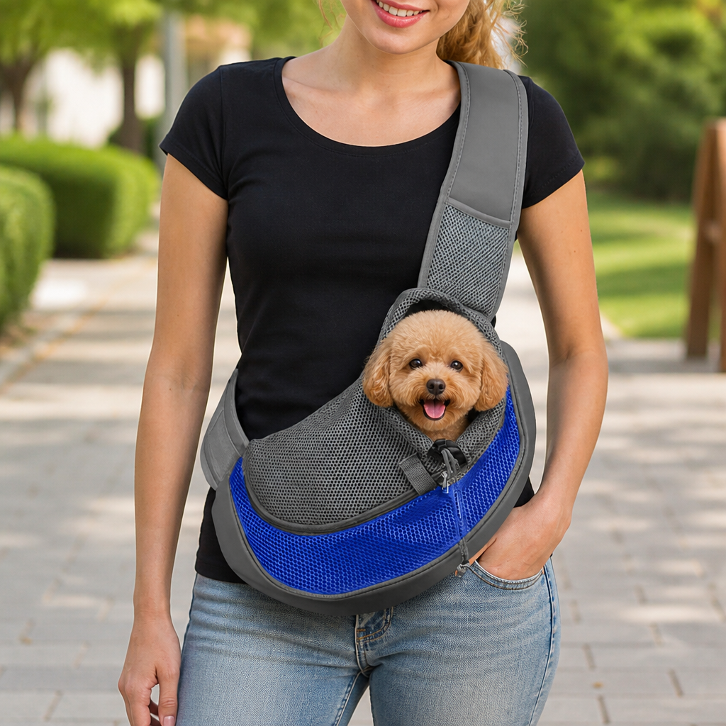 Ortekor Hands-Free Breathable Sling Carrier (Safety Hook)