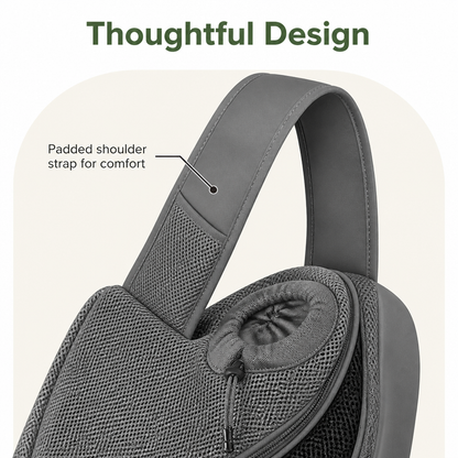 Ortekor Hands-Free Breathable Sling Carrier (Safety Hook)