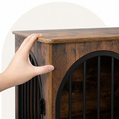 Ortekor Heavy-Duty Anti-Escape Dog Crate