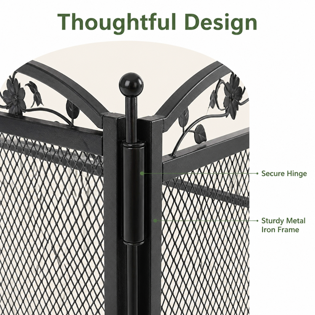 Ortekor Heavy-Duty Metal Foldable Dog Playpen (With Waterproof Pad)