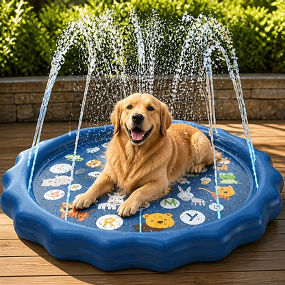 Ortekor Heavy-Duty Water Spray & Anti-Slip Dog Bath Basin
