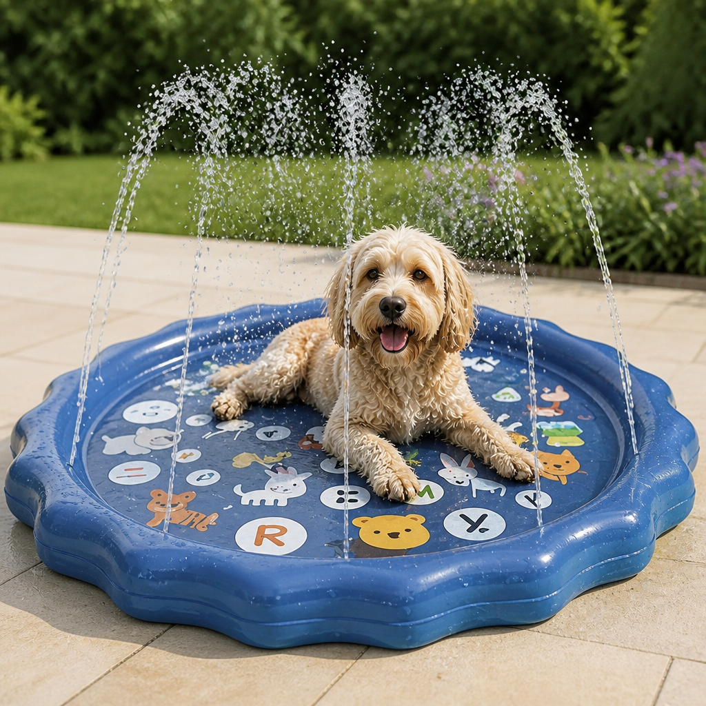 Ortekor Heavy-Duty Water Spray & Anti-Slip Dog Bath Basin