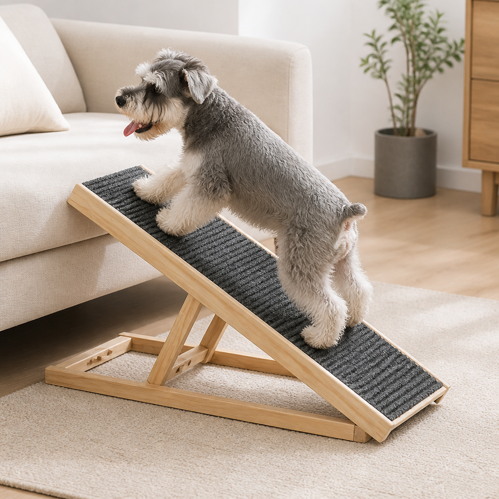 Ortekor Height-Adjustable & Foldable Non-Slip Dog Ramp