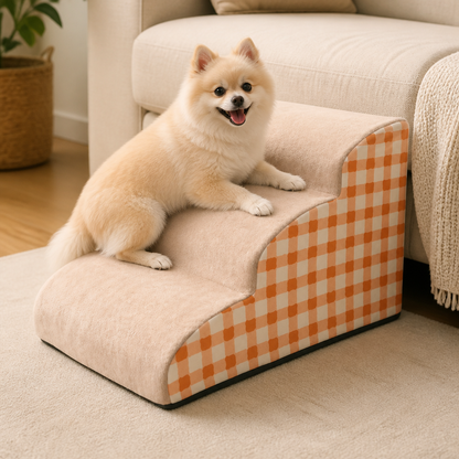 Ortekor High-Density Foam & Non-Slip Dog Stairs (2–4 Steps)