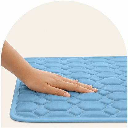 Ortekor Ice Silk Cooling Dog Mat (Washable & Portable)