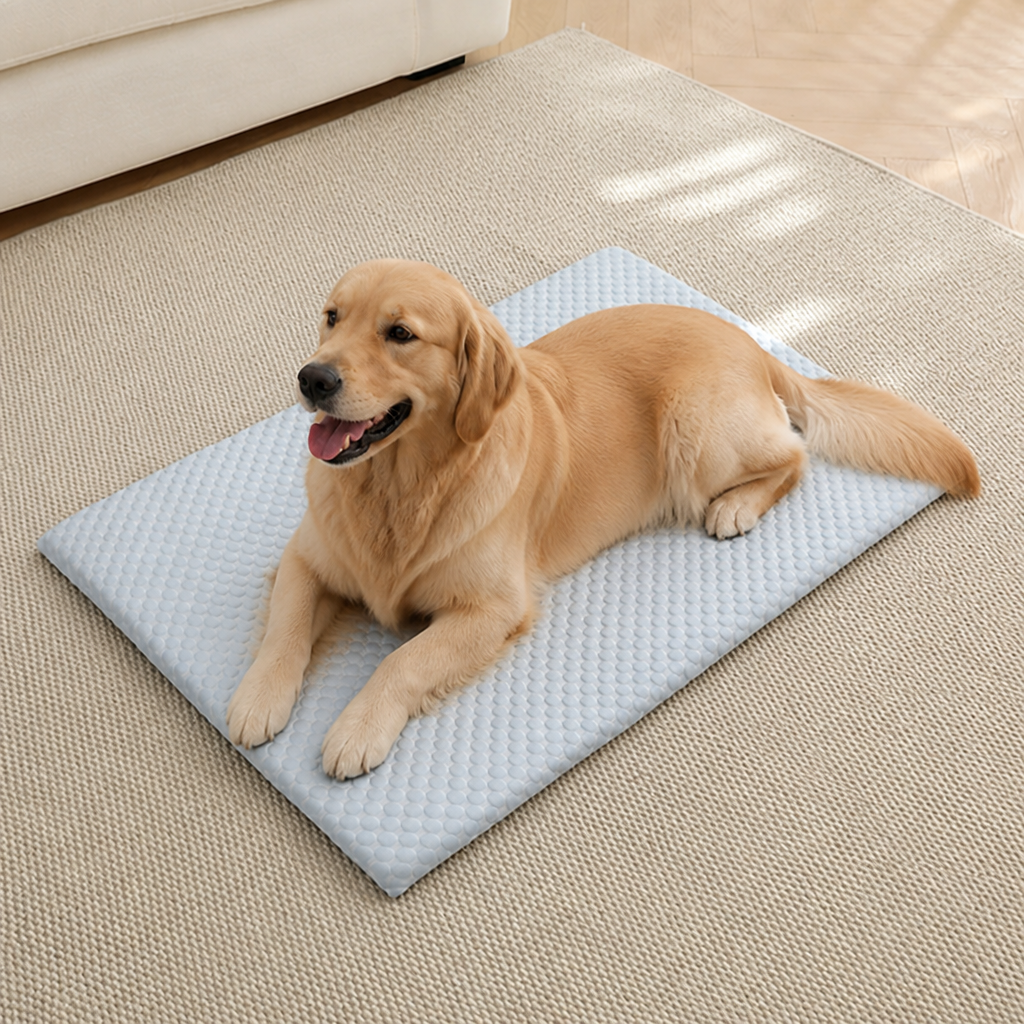 Ortekor Ice Silk Cooling & Non-Slip Pet Mat