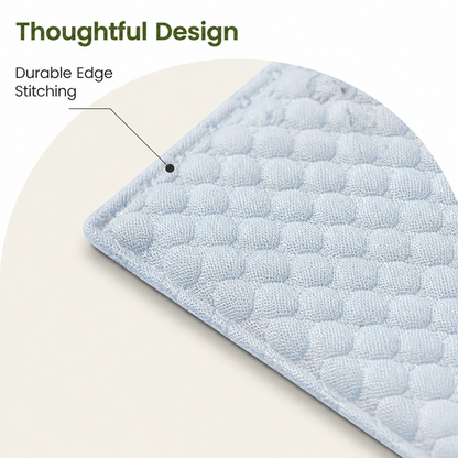 Ortekor Ice Silk Cooling & Non-Slip Washable Pet Mat