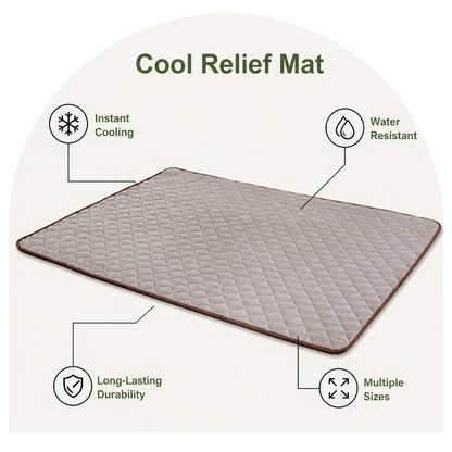 Ortekor Ice Silk Cooling & Waterproof Pet Cooling Mat (Multiple Sizes)