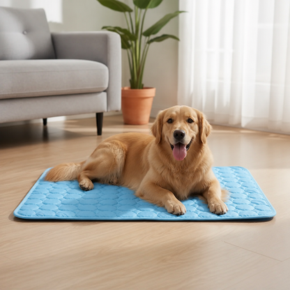 Ortekor Ice Silk & Non-Slip Pet Mat (Machine Washable)