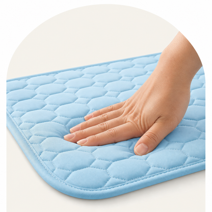 Ortekor Ice Silk & Non-Slip Pet Mat (Machine Washable)