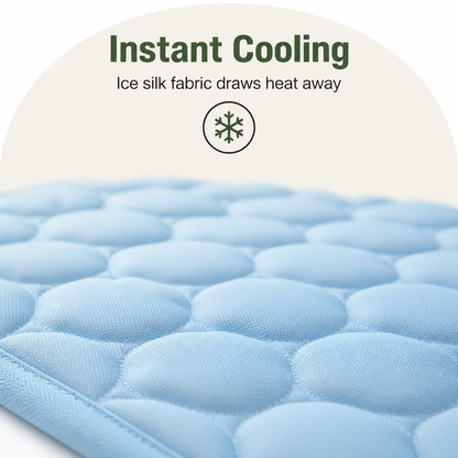 Ortekor Instant Cooling Ice Silk Quilted Pet Mat
