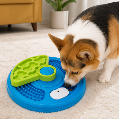 Ortekor Interactive Multi-Layer & Non-Slip Slow Feeder Bowl