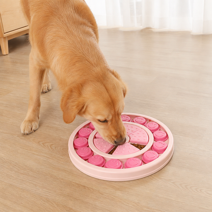 Ortekor Interactive Puzzle & Non-Slip Slow-Feeder Bowl